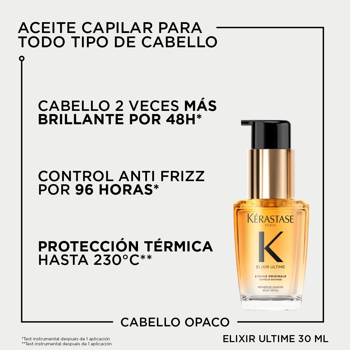 L´HUILE ORIGINALE 30ML ELIXIR ULTIME