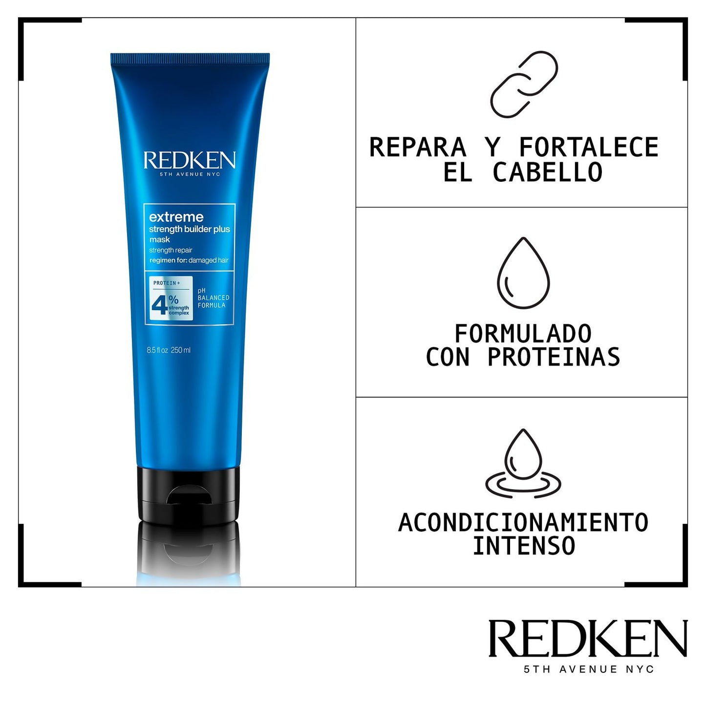 Mascarilla Extreme Para Cabello Dañado 250ml