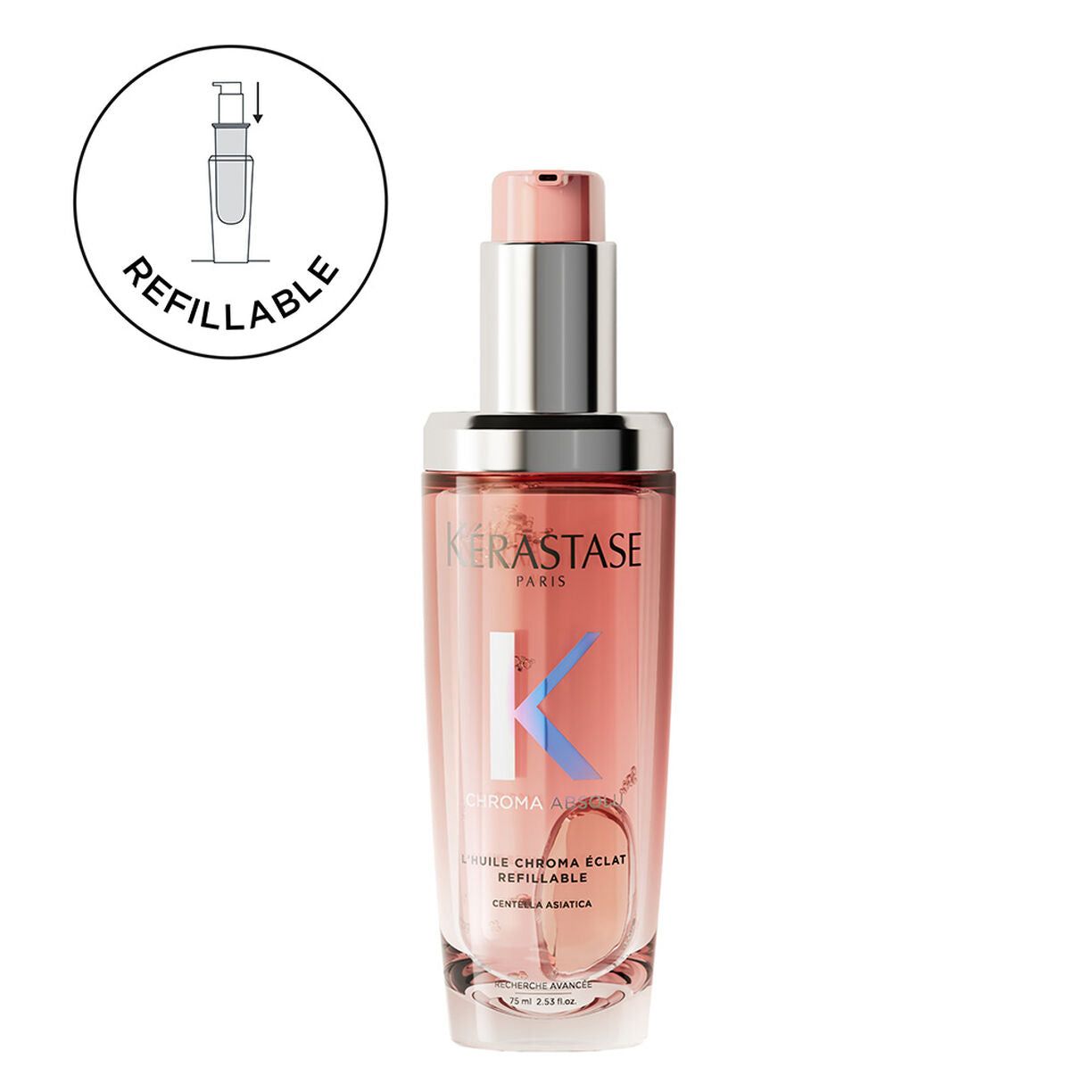 CHROMA ABSOLU L'HUILE CHROMA ÉCLAT RECARGABLE 75ML